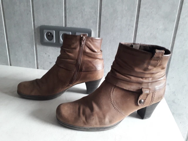 Bottines marron Gabor pointure 39 TBE