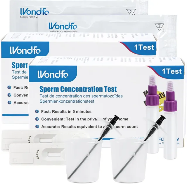 WONDFO FRUCHTBARKEITSTEST SPERMA Test für Männer Spermien