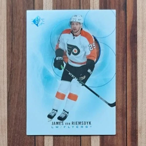 2020-2021 Upper Deck SP James van Riemsdyk Blue Parallel #79 Philadelphia Flyers
