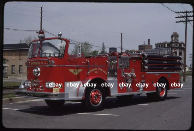 Riverside NJ 1965 Seagrave pumper Fire Apparatus Slide