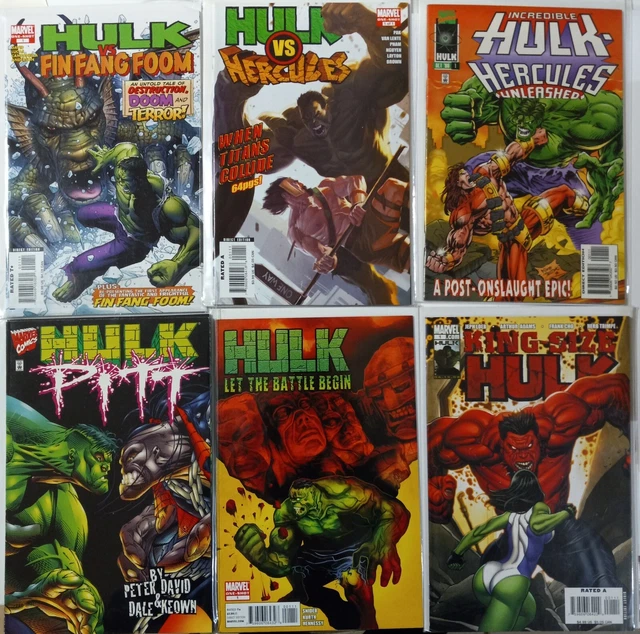 HULK huge lot 26 comics tpbs one shots  Peter David red HULK vs Hercules & more 3