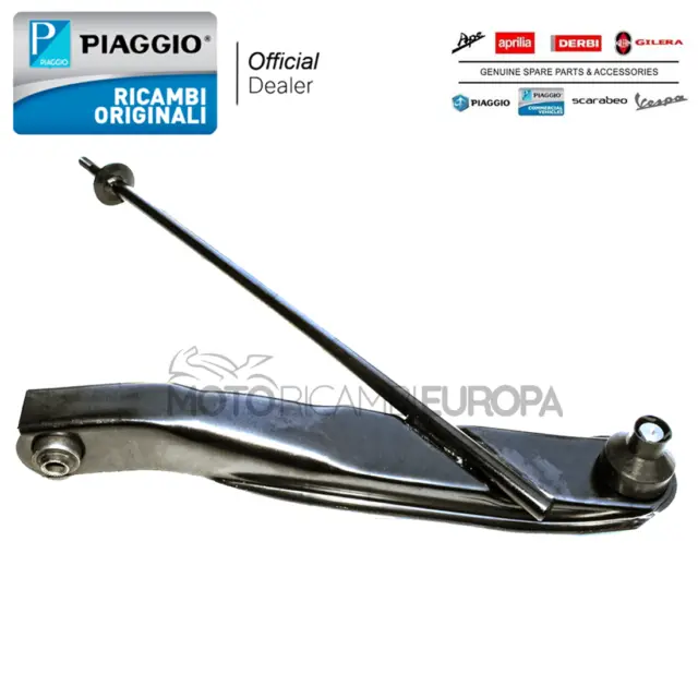 Braccio Sospensione Anteriore Destro DX Piaggio Quargo Diesel 750 2004 2005 2006