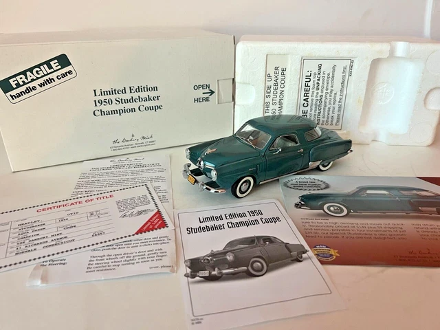 DANBURY MINT 1950 Studebaker Custom Rod, Limited Edition $100.00