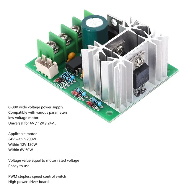 Langlebige Einfache Installation 21-kHz-Gleichstrommotorsteuerung OBD