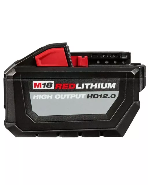 Milwaukee 48-11-1812 M18 18-Volt RedLithium-Ion High Output 12.0Ah Battery Pack