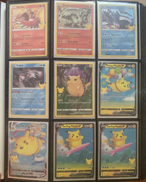 Pokemon Celebrations Complete Set