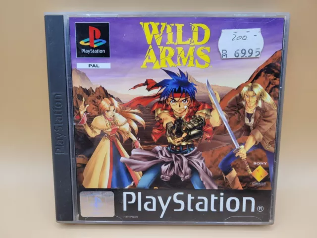 Wild Arms Sony Playstation 1 PS1 PSX