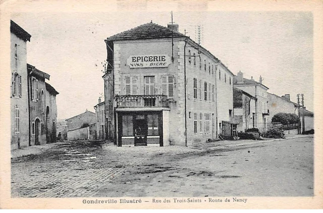 54 - Gondreville - SAN25515 - Rue des Trois Saints - Route de Nancy