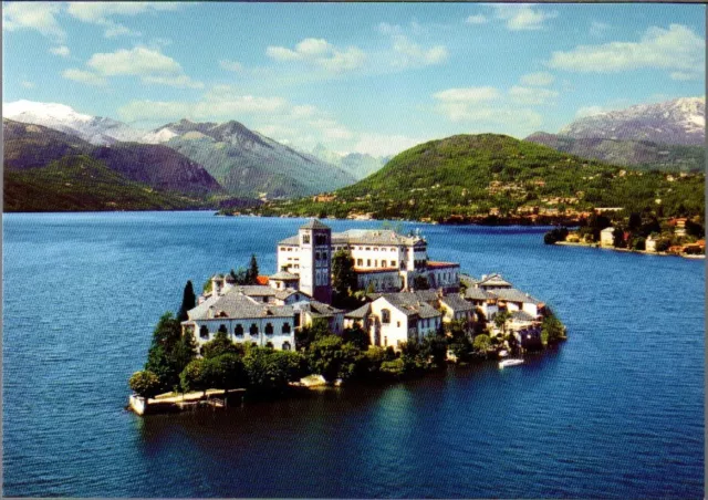 Cartolina - Isola di San Giulio - Lago d'Orta - Nuova