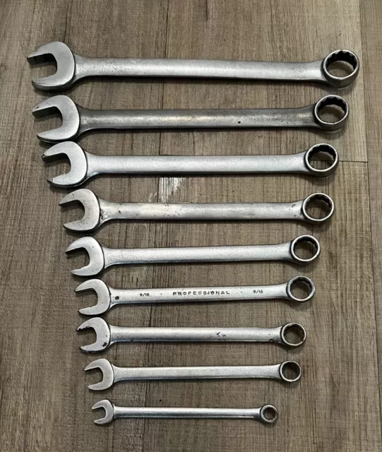 Challenger PROTO 9 Piece Combination Wrench Set 2