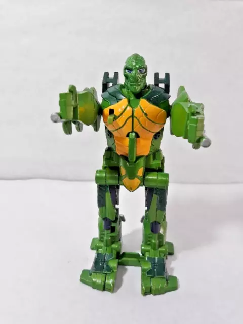 2012 The Amazing Spider-Man Flip And Attack Cyber Lizard Marvel Hasbro