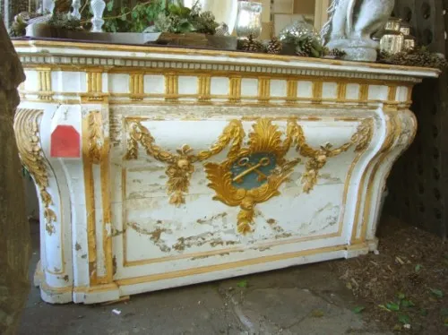 Barock Louis XVI Tabernakel  Anrichte Barock Kommode  BarockAltar