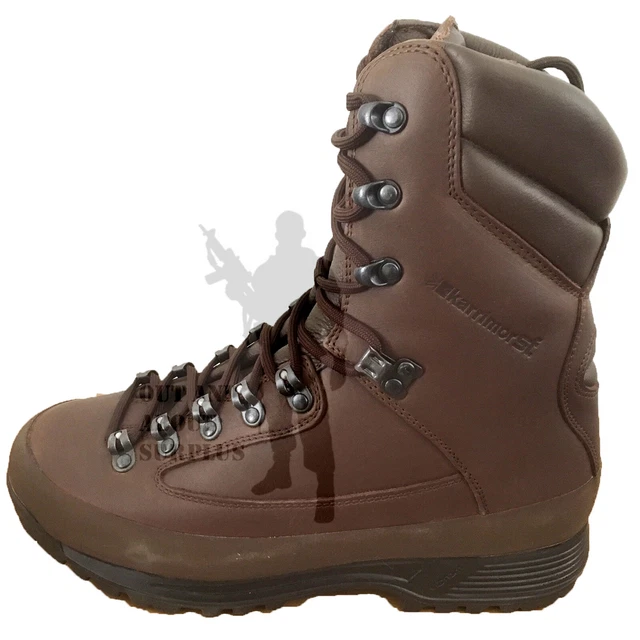 KARRIMOR SF BROWN Combat Boots BRITISH ARMY SURPLUS GORETEX COLD Wet