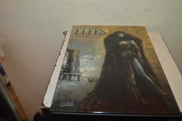 LIVRE BD ELFES Tome 1 Le Crystal Des Elfes Bleu Soleil 2013 Istin