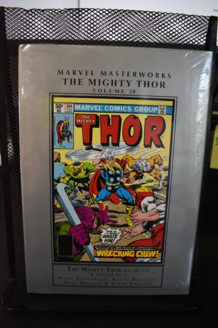 Marvel Masterworks The Mighty Thor Volume 20 Hardcover NEW SEALED RARE Loki Odin