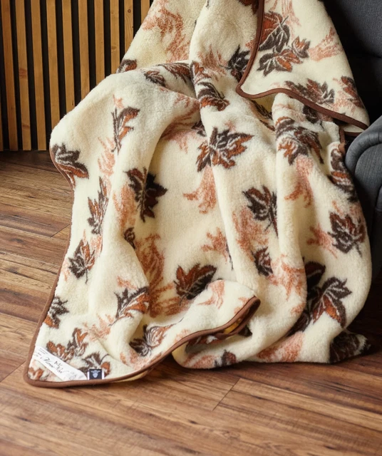Coperta In Pura Lana Merino Per Letto Super King Size – 250x200 Cm – Quadri Scozzesi – Termoregolante E Ipoallergenica - 2