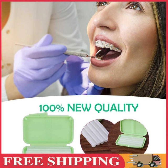 5pcs/box Braces Bracket Oral Treatment Orthodontic Special Wax Tooth Health Tool