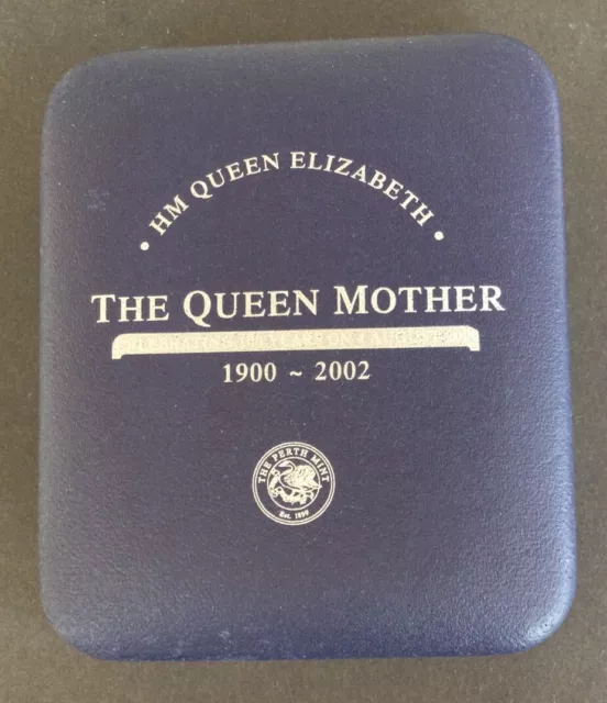 2002 $1 Cook Islands HM Queen Elizabeth The Queen Mother Coin 1oz Silver