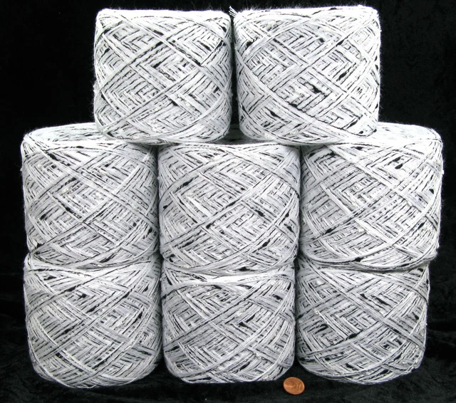 Wollpaket 1000g (1kg) weiche  Wolle Effektgarn Häkelgarn  Designergarn  Nr.18