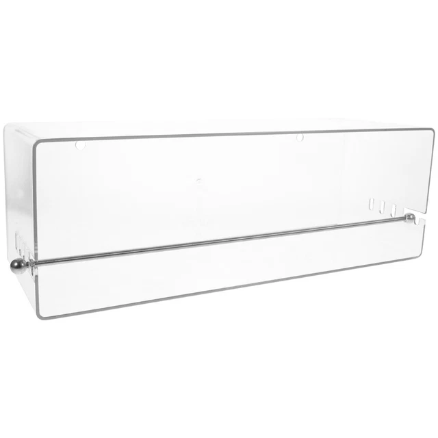 Soporte de almacenamiento de cinta de regalo caja transparente soporte de cinta organizador