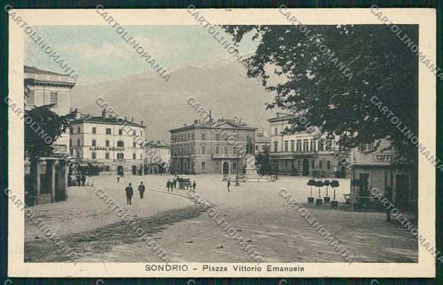 Sondrio città cartolina QQ7387