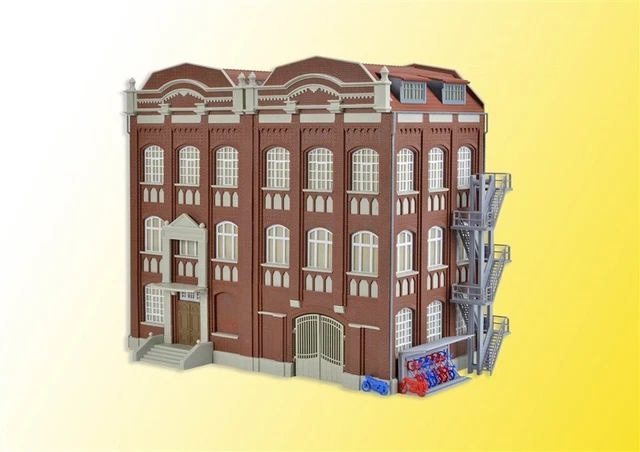Maison de ville avec figurine et kit de démarrage d'éclairage - KIBRI