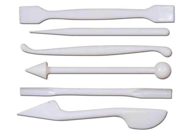 Tescoma Set 6 Attrezzi Per Modellare Pasta Di Zucchero E Marzapane, Plastica Resistente, Lavabili In Lavastoviglie