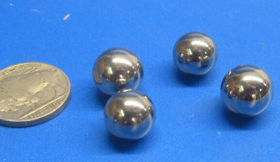 15/32" Dia. M50 Tool Steel Balls, 4 Pcs