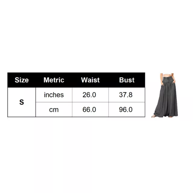 Wide Leg Pants Pleated With Pockets Breathable High Waist For Women Solid Button