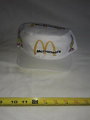 Vintage 1980s McDonald’s ADULTS Hat, NOS, ADVERTISING CAP, GIVE AWAY PROMO HAT.