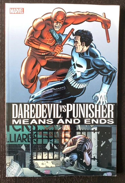 Daredevil Vs Punisher Means and Ends NEW Marvel Graphic Novel Comic Book