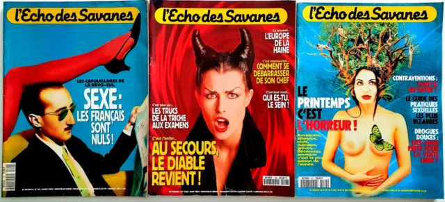 L'écho Des Savanes Nouvelle Série - Lot N°92-N°106-N°137 (1991-1992-1995) [Tbe]