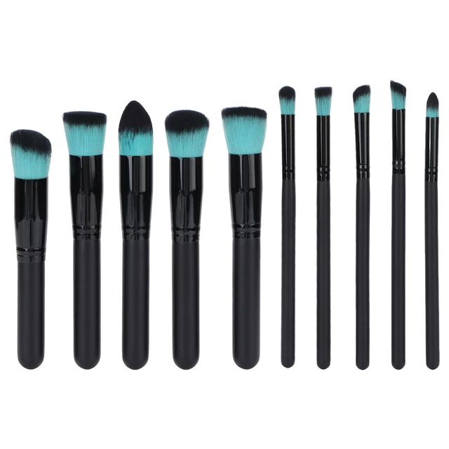10 Pezzi Pennelli Per Trucco Set Di Pennelli Per Trucco Kabuki Pennello Per