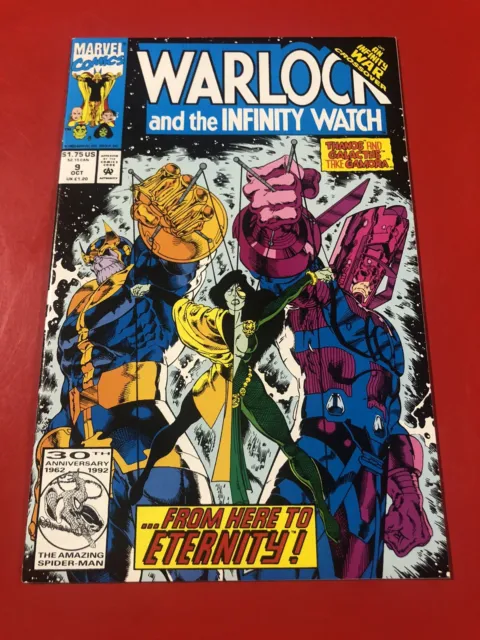 WARLOCK AND THE INFINITY WATCH      #9   Marvel Comics