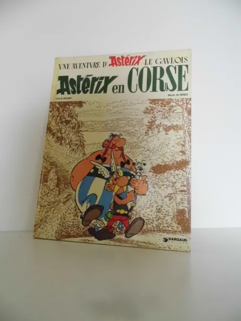 Livre Bd Asterix En Corse Belle Etat 1973 Dessins De Uderzo Dargaud Editeur