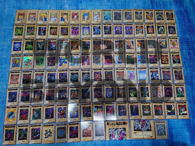 Yugioh Yu-Gi-Oh Card BANDAI CARDDAS 118 Complete Cards Set 1998 1999