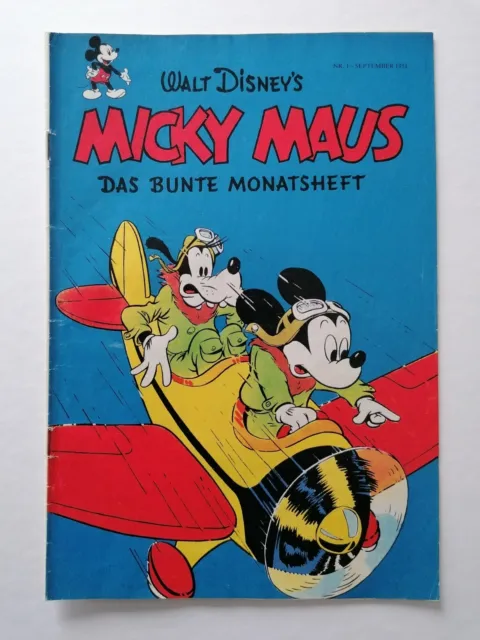 Walt Disneys Micky Maus Nr. 1 September 1951 Nachdruck