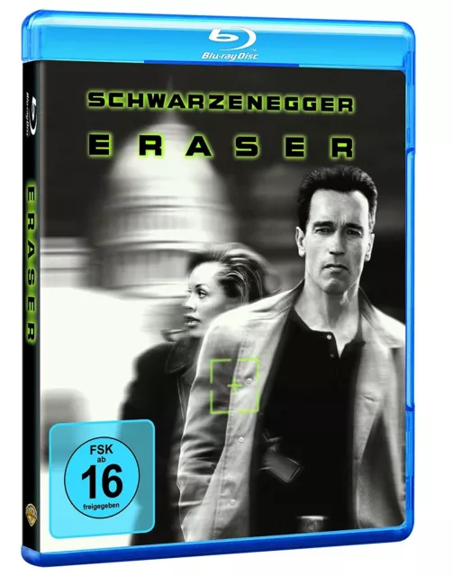 Eraser (1996)[Blu-ray/NEU/OVP] Arnold Schwarzenegger, James Coburn, James Caan