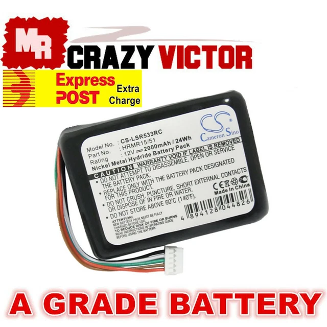 REPLACEMENT 533-000090 HRMR 15/51 Battery for Logitech UE Smart