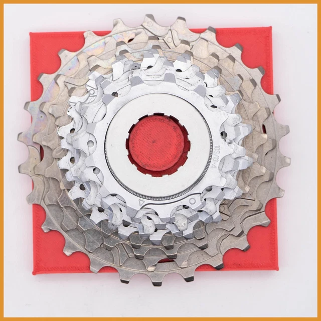Cassette Campagnolo Record Titane 9 Vitesses - Dérailleur 12-21 - Occasion Bon état