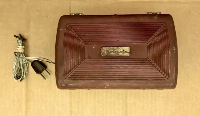 Vintage 1940's MOTOROLA Radio Art Deco Styling for RESTORATION