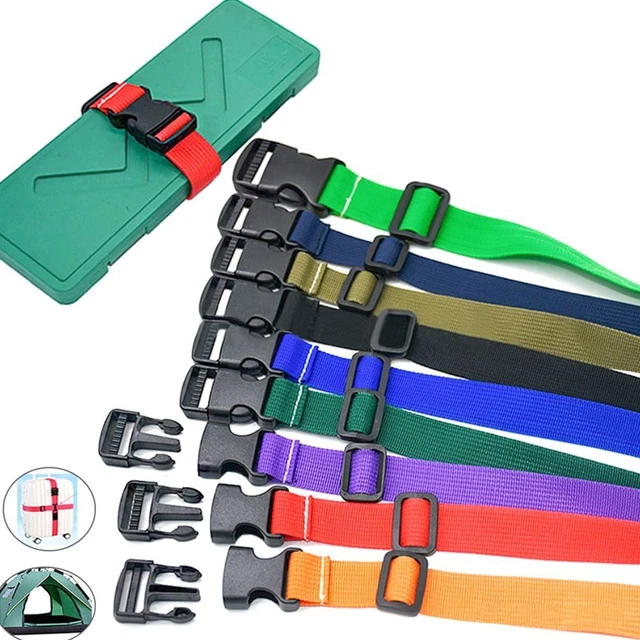Black Travel Tied 120cm Cargo Tie Down New Luggage Lash  Outdoor Tool