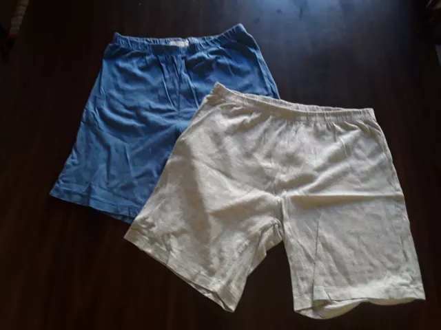 Lot de 2 shorts coton (pour maison ou dormir) Garçon 10 ans Bon état