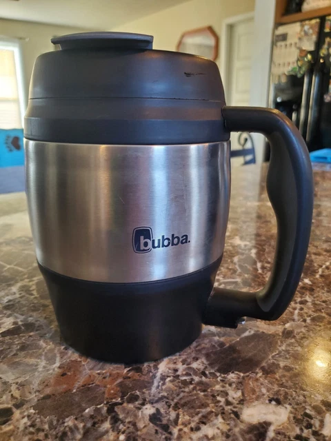 Big Bubba Classic Insulated Mug 52 Oz Polyurethane Travel Coffee Black Keg Shape 2