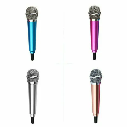 Microphone Android Phone Iphone Karaoke For Condenser Mic Opulent Mini 3.5Mm