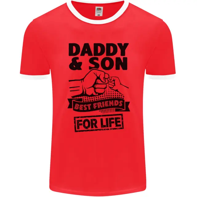 Daddy & Son Best Friends Fathers Day Mens Ringer T-Shirt FotL