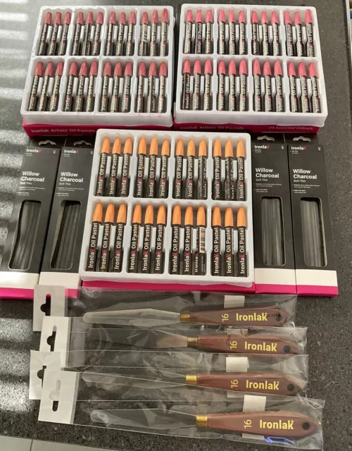 https://www.picclickimg.com/9R0AAOSwnNhk8smu/Ironlak-Oil-Pastels-24pcs-X-3-Willow-Charcoal.webp