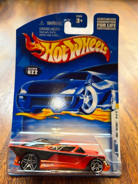 Hot Wheels 1/64 - NOMADDER WHAT - N°022 First Editions 2002 - Miniature Voiture Collection US Import