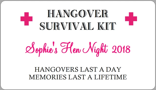 10-fun-survival-kit-stickers-hangover-memories-personalised-hen-party-bag-labels-2-85-picclick-uk