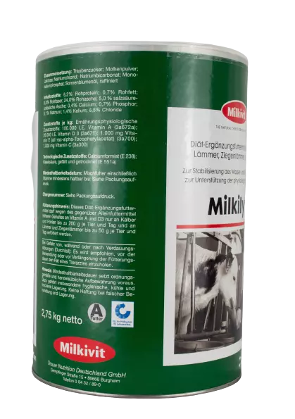 Milkilyt® - 2,75 kg Elektrolyte für Kälber Lämmer Fohlen - Diättränke Milkivit 2